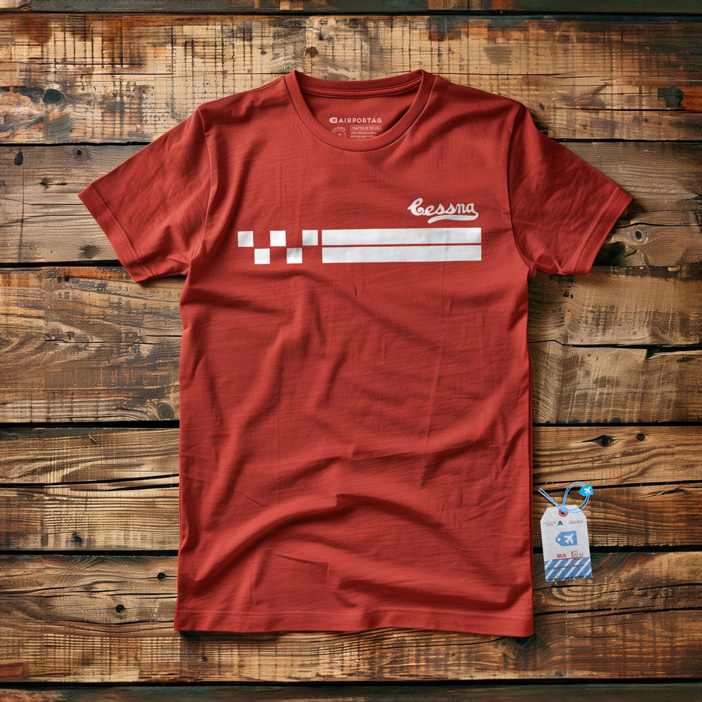 Cessna Bobcat Stripes - T-Shirt