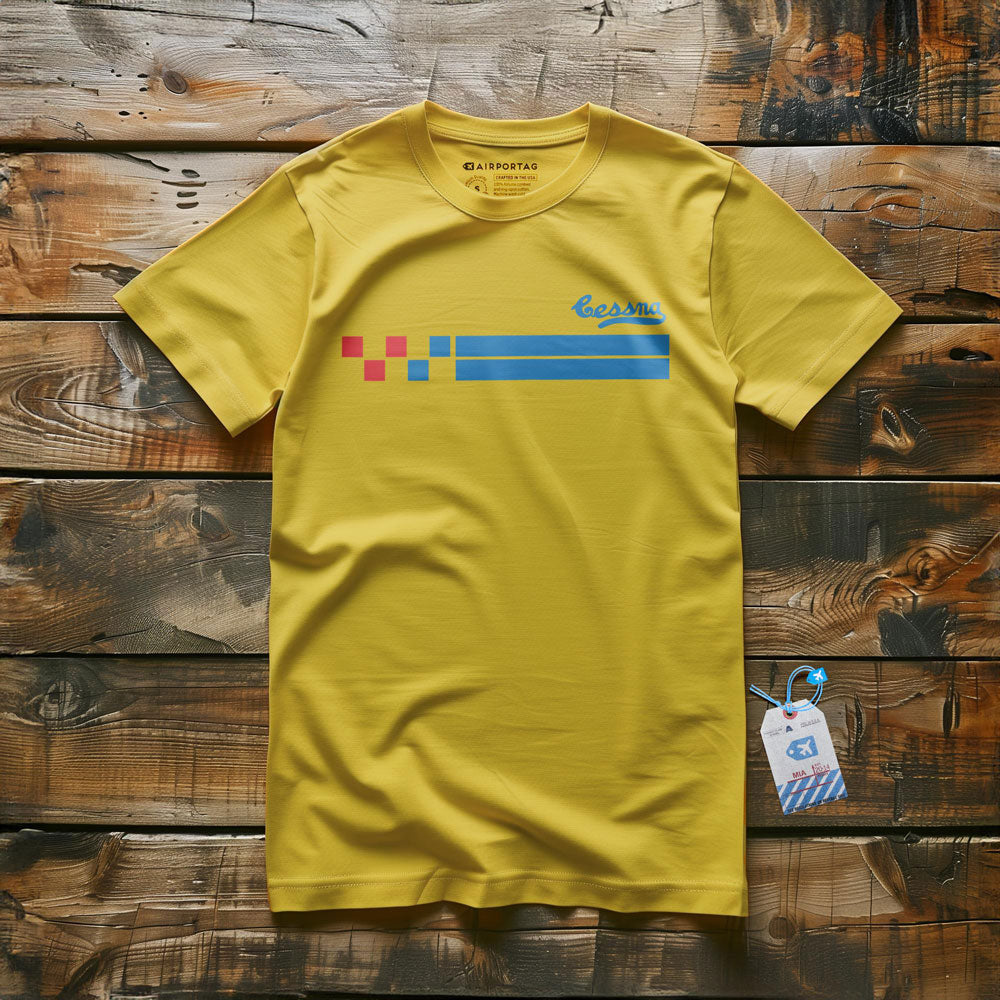 Cessna Bobcat Stripes - T-Shirt