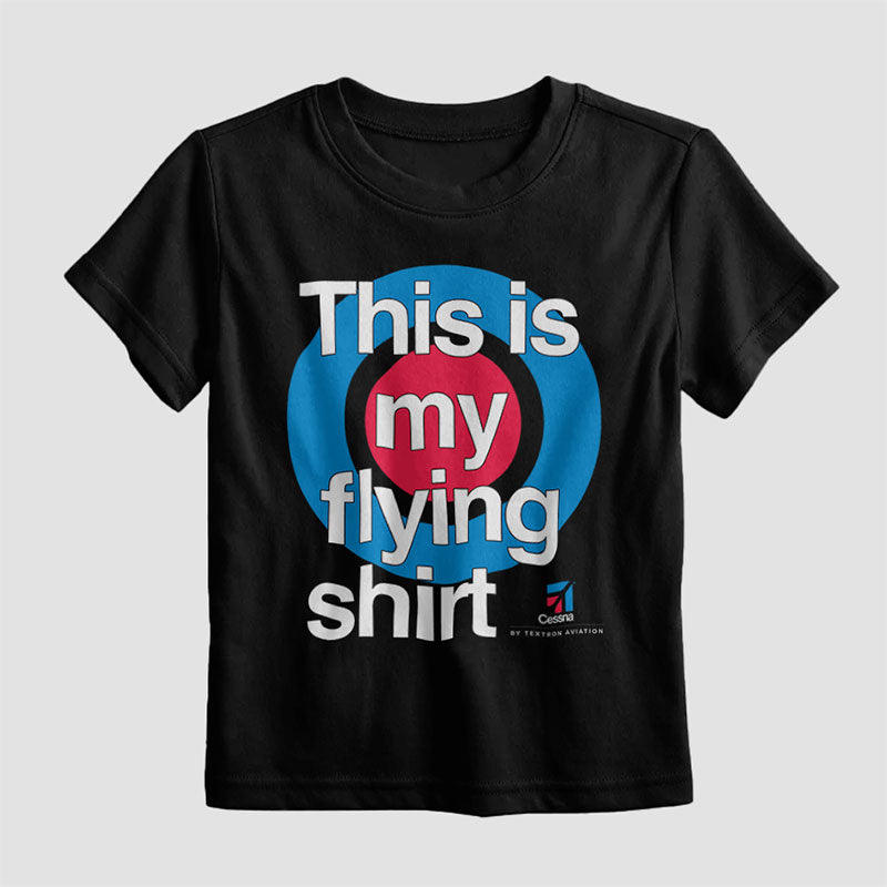 CESSNA-FLYING-SHIRT- T-shirt enfant