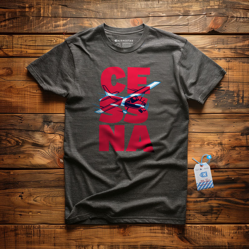 Cessna Letters - T-Shirt