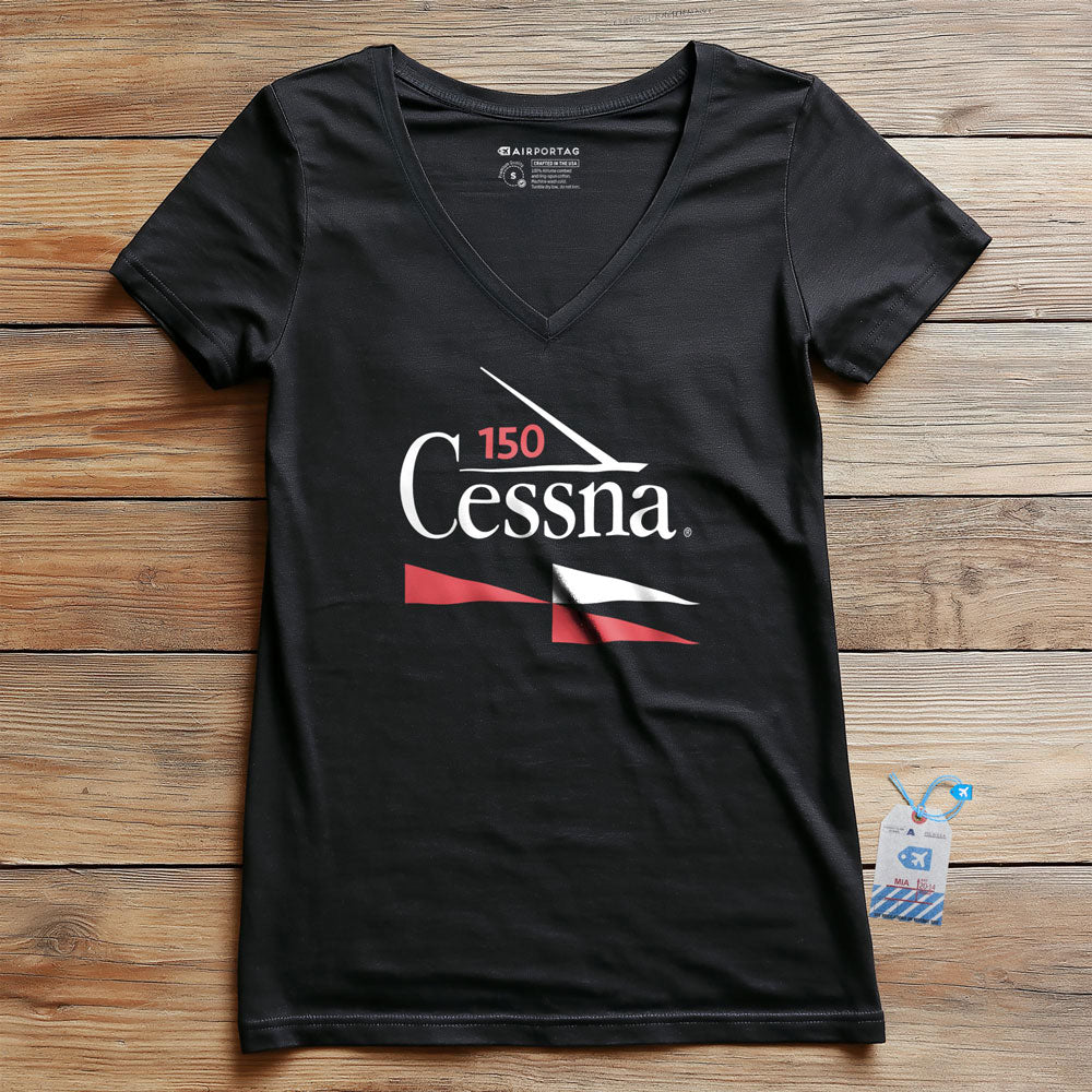 Cessna 150 - Women's V-Neck T-Shirt