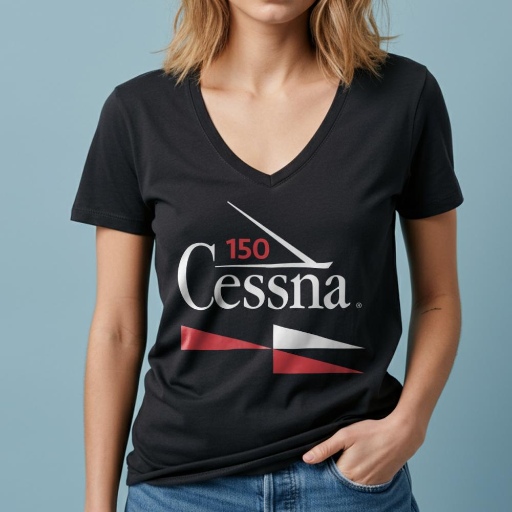 Cessna 150 - Women's V-Neck T-Shirt