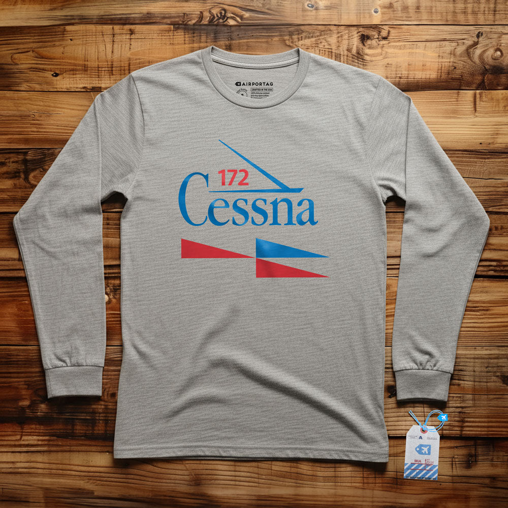 Cessna 172 - Long Sleeve T-Shirt