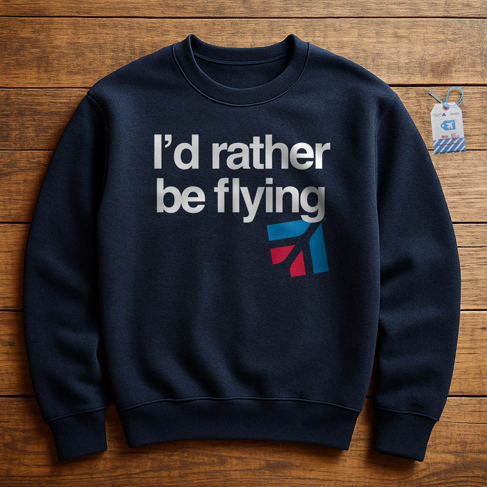 Cessna Rather be Flying - Sweatshirt