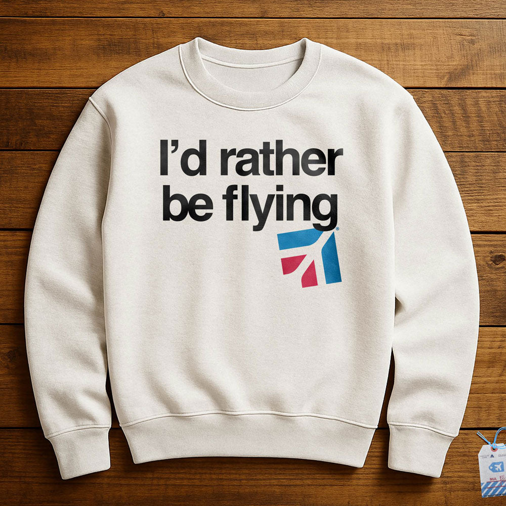 Cessna Rather be Flying - Sweatshirt