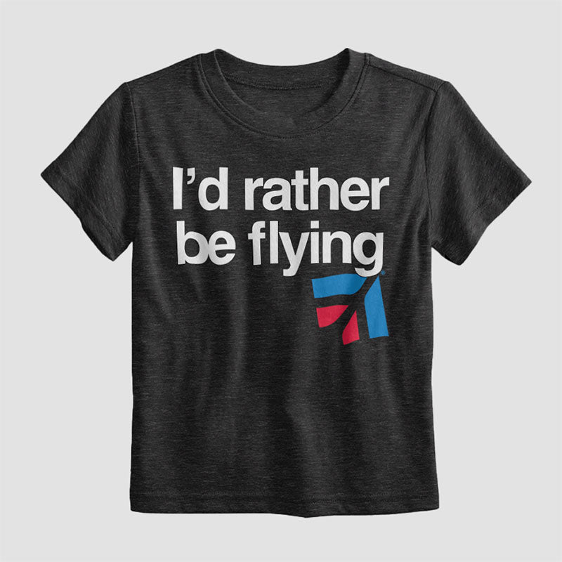 CESSNA-RATHER-FLYING - Kids T-Shirt