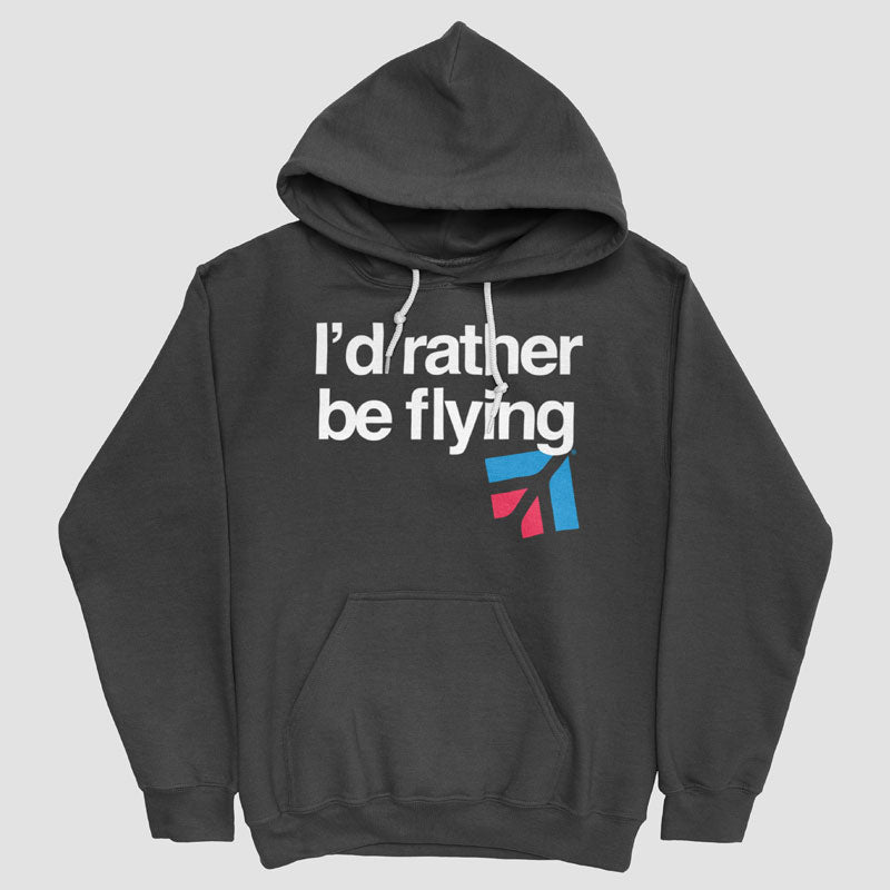 Cessna Rather be Flying - Pullover Hoody