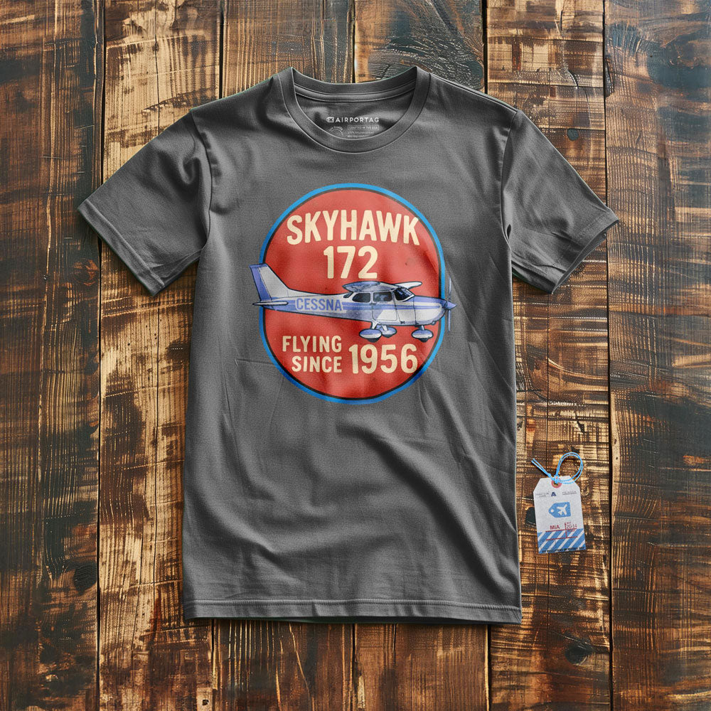 Cessna Skyhawk 172 Flying Since 1956 - T-Shirt