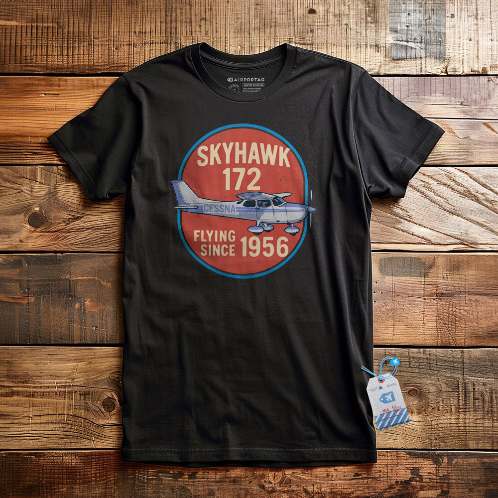 Cessna Skyhawk 172 Flying Since 1956 - T-Shirt