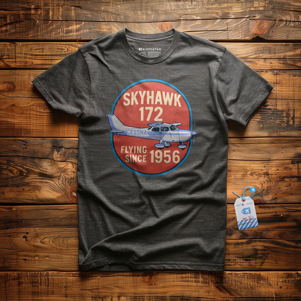Cessna Skyhawk 172 Flying Since 1956 - T-Shirt