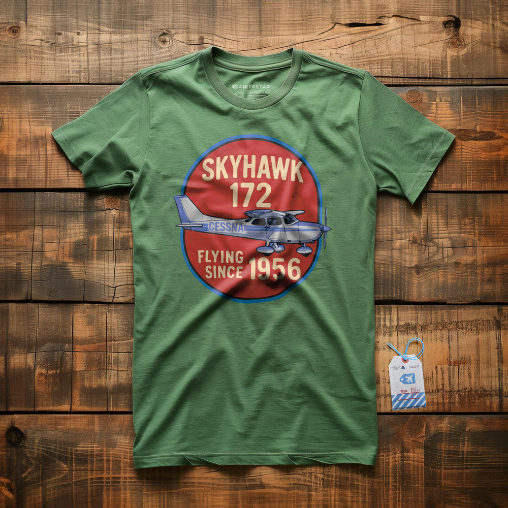 Cessna Skyhawk 172 Flying Since 1956 - T-Shirt