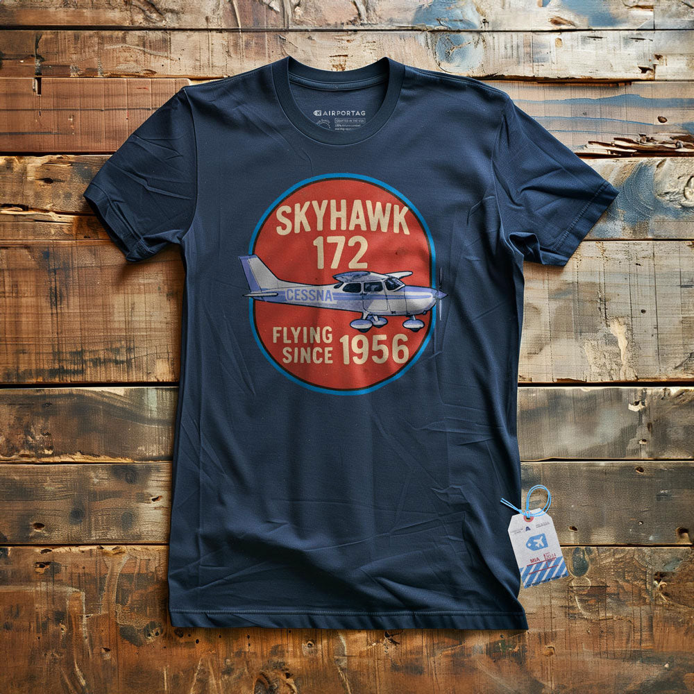 Cessna Skyhawk 172 Flying Since 1956 - T-Shirt