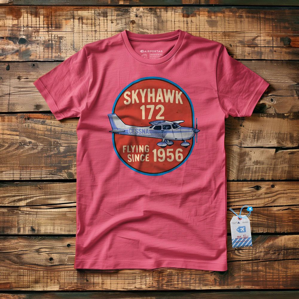 Cessna Skyhawk 172 Flying Since 1956 - T-Shirt