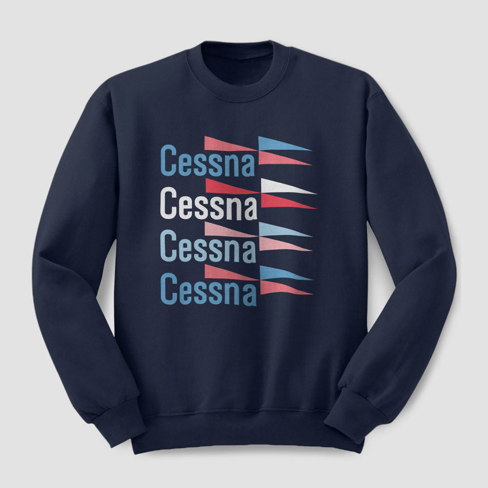 Cessna Vintage Logo Fade - Sweatshirt