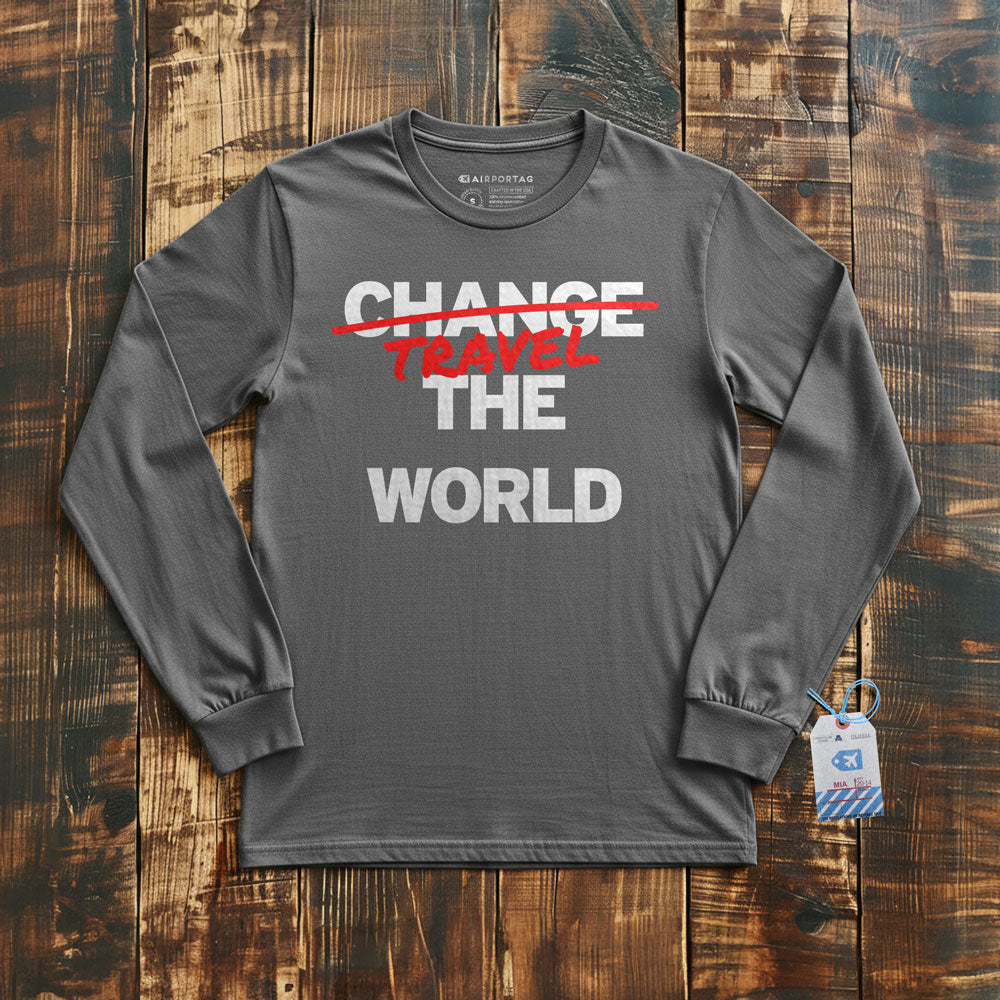 Travel The World - Long Sleeve T-Shirt