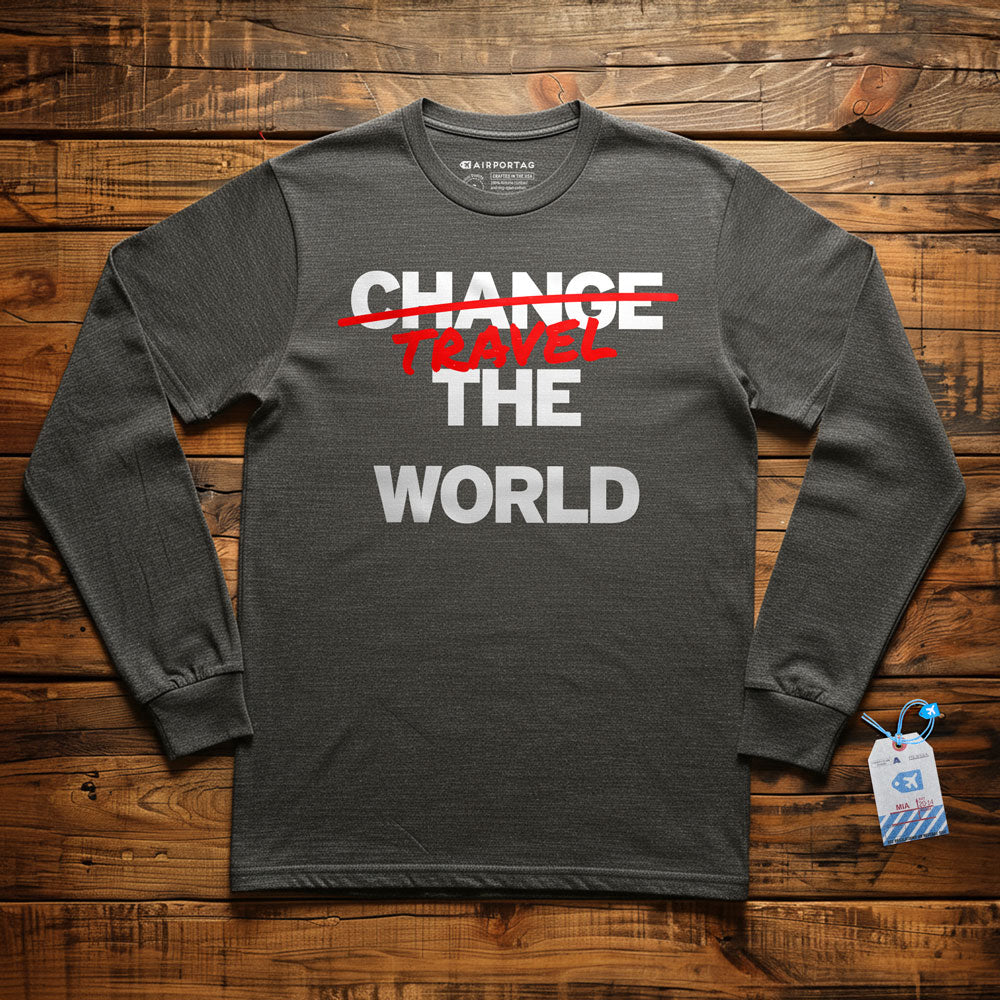 Travel The World - Long Sleeve T-Shirt