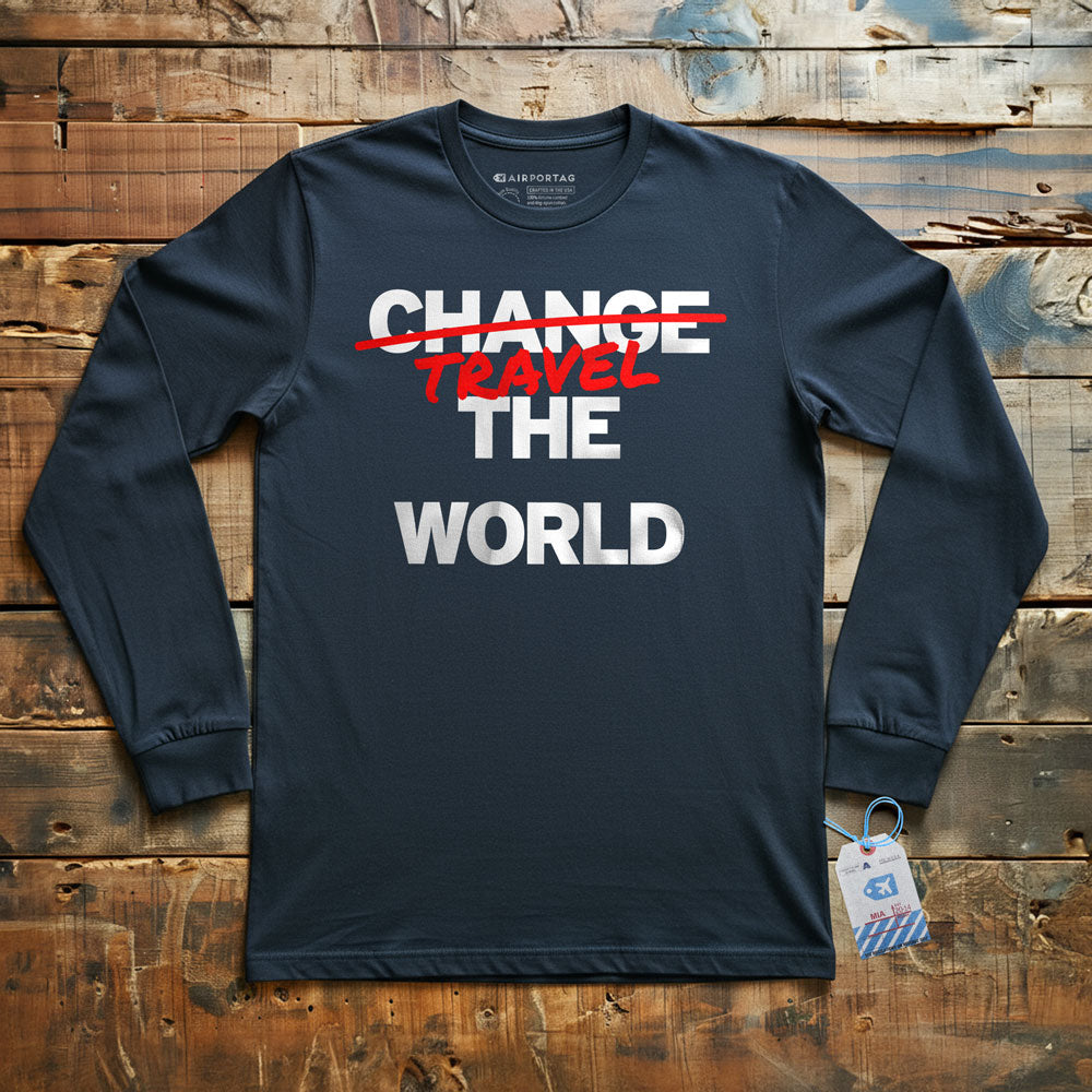 Travel The World - Long Sleeve T-Shirt