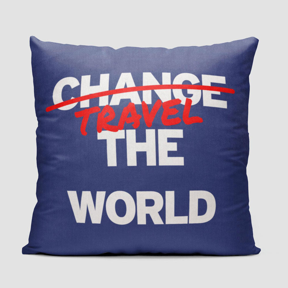 Travel The World - Throw Pillow