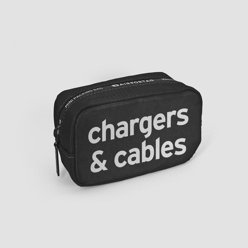 Chargers and Cables - Mini Packing Bag