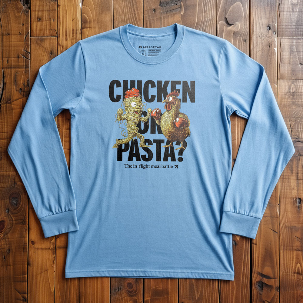 Chicken or Pasta - Long Sleeve T-Shirt