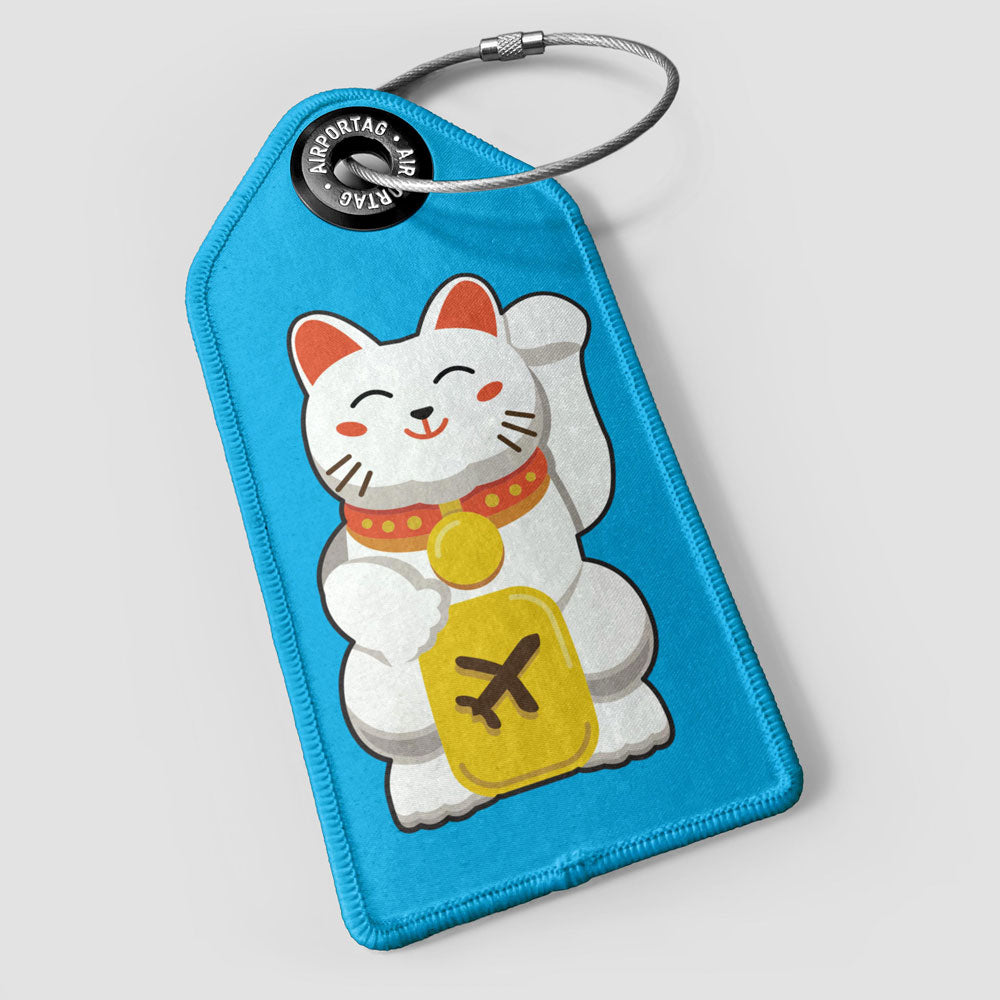 招き猫 - ラゲッジタグ