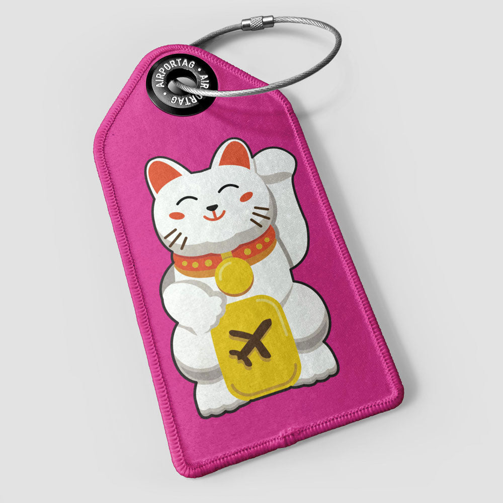 招き猫 - ラゲッジタグ