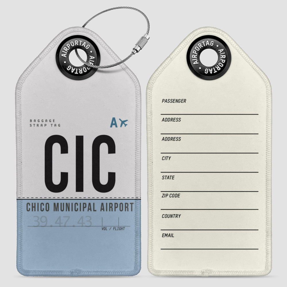 CIC - Étiquette de bagage