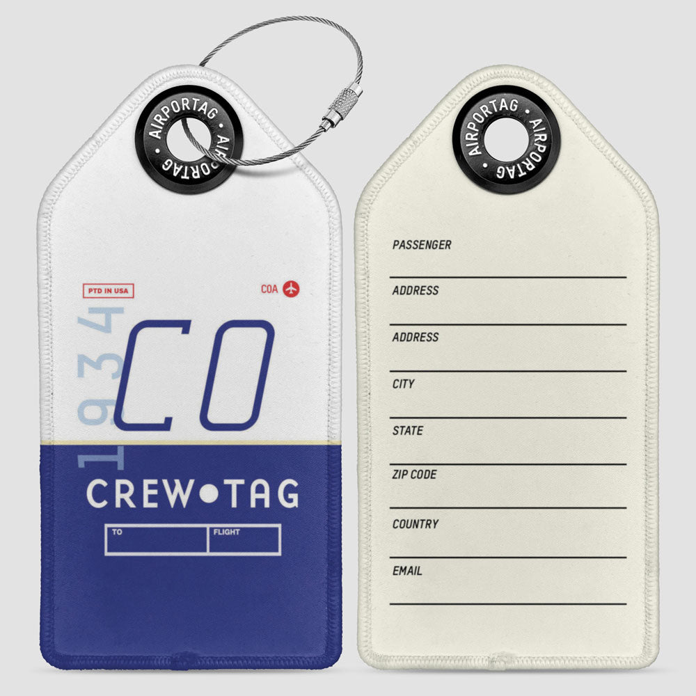 CO - Luggage Tag