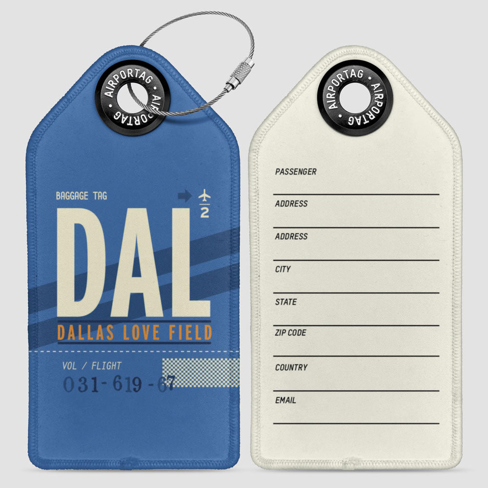 DAL - Étiquette de bagage