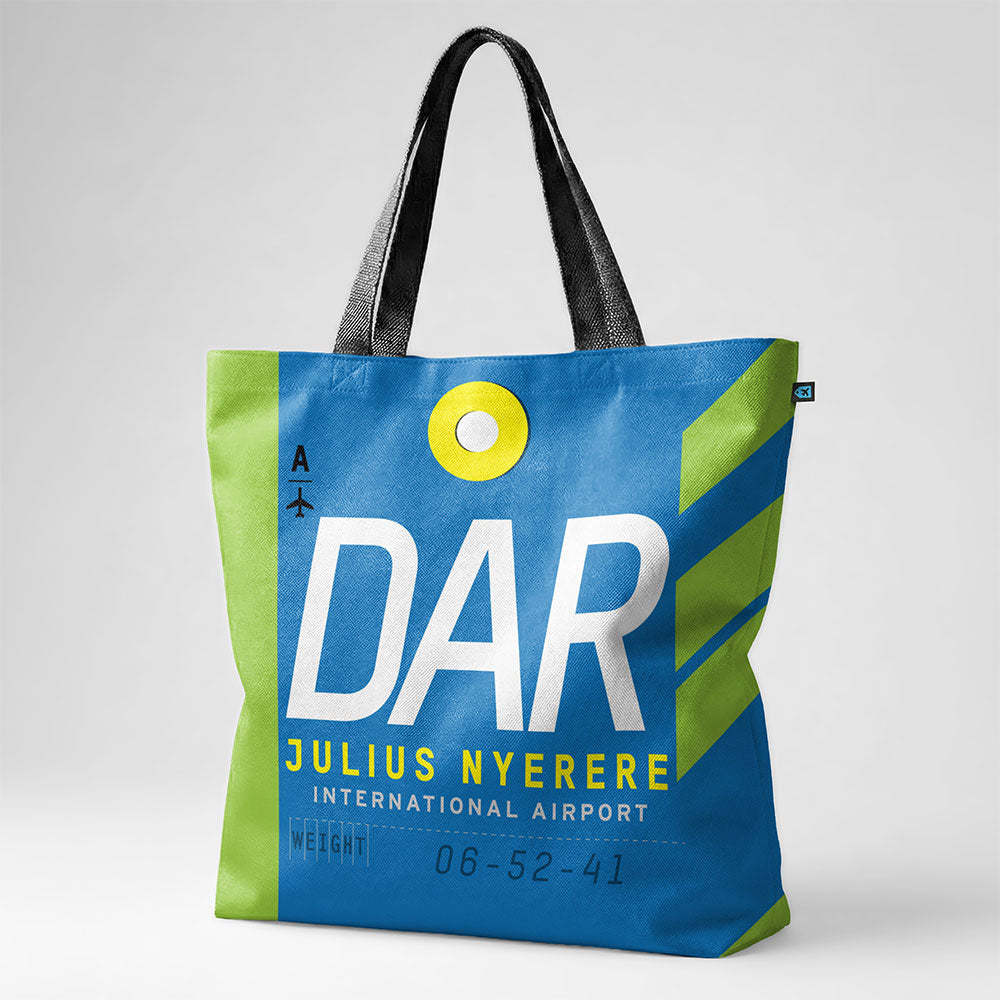 Tote Bag - DAR - Kilimanjaro Intl Airport - Tanzania - IATA code DAR