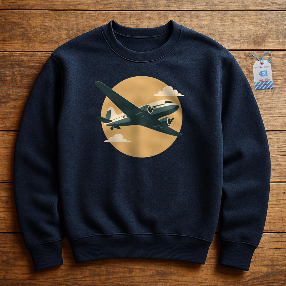 DC-3 Minimalist - Sweatshirt - Navy