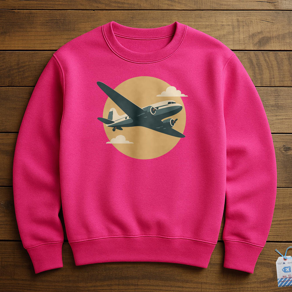 DC-3 Minimalist - Sweatshirt - Pink