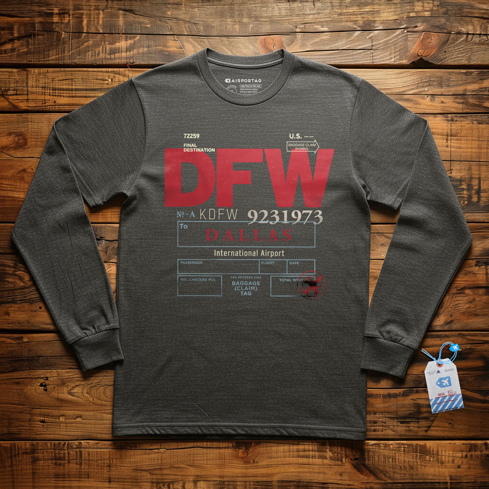 DFW Code - Long Sleeve T-Shirt
