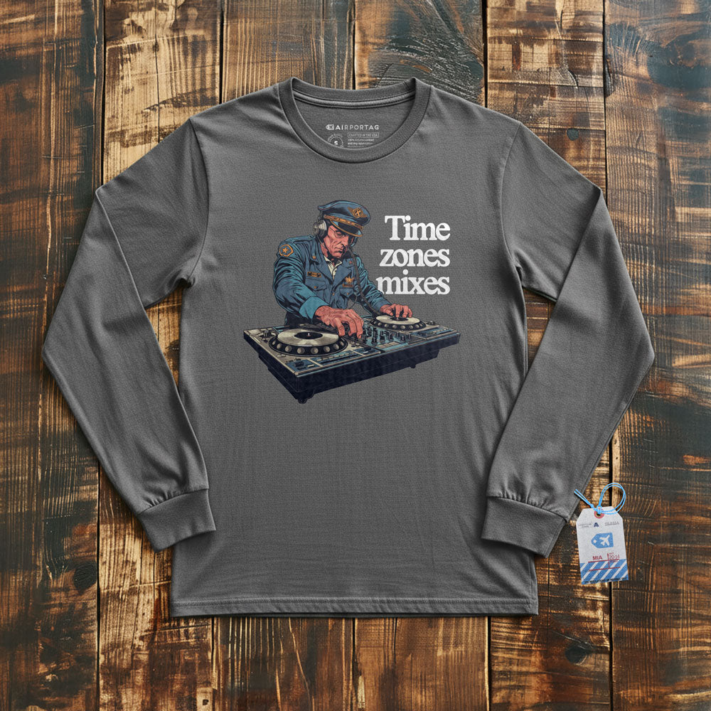 Dj Pilot - Long Sleeve T-Shirt