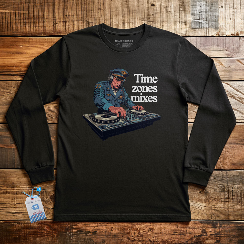 Dj Pilot - Long Sleeve T-Shirt