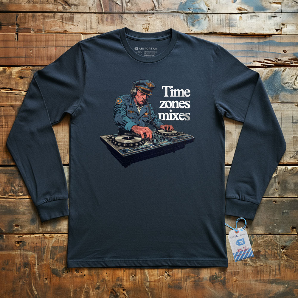 Dj Pilot - Long Sleeve T-Shirt