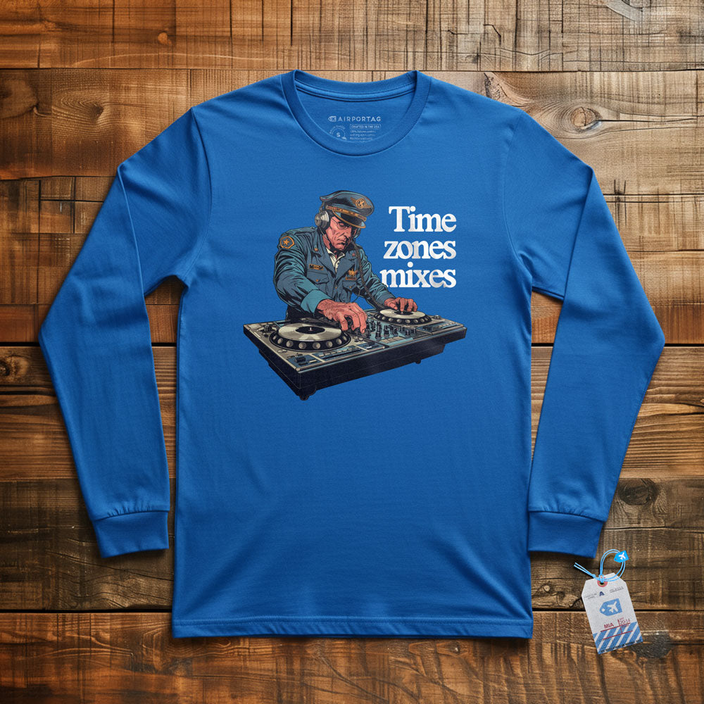 Dj Pilot - Long Sleeve T-Shirt