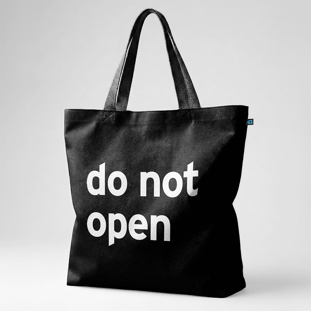 Do Not Open - Tote Bag