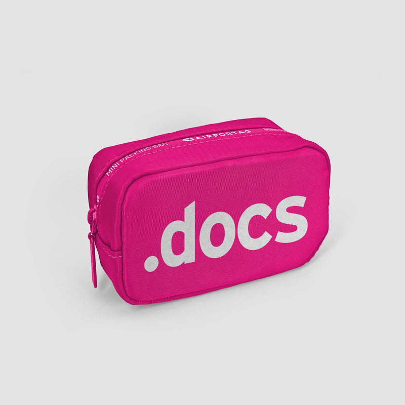 Docs - Mini Packing Bag