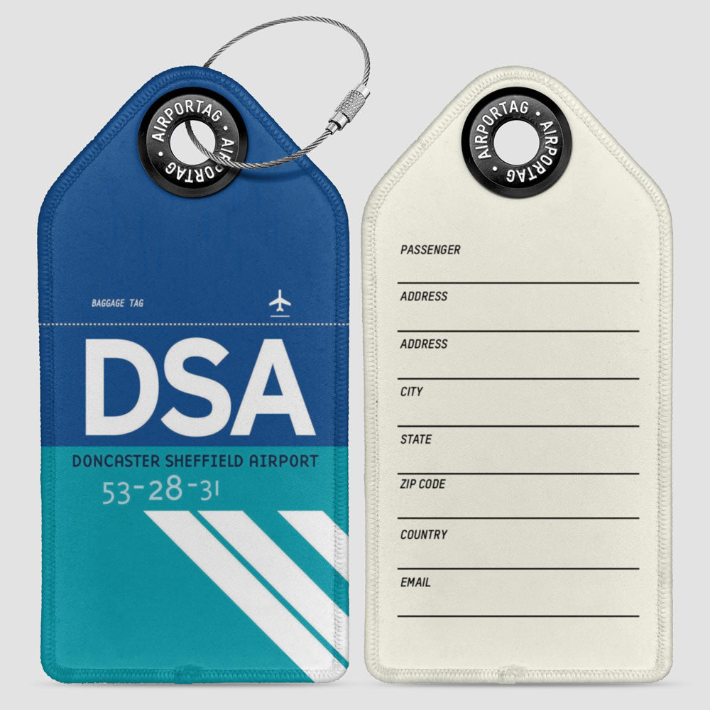 DSA - Étiquette de bagage