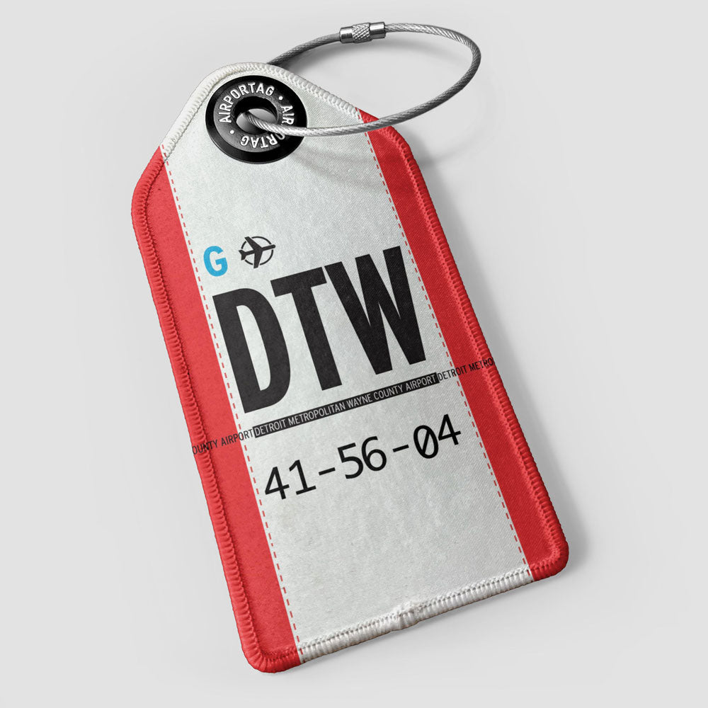 DTW - Luggage Tag