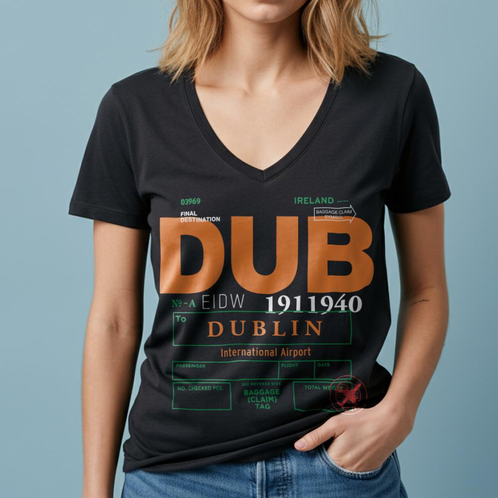 DUB - Women's V-Neck T-Shirt