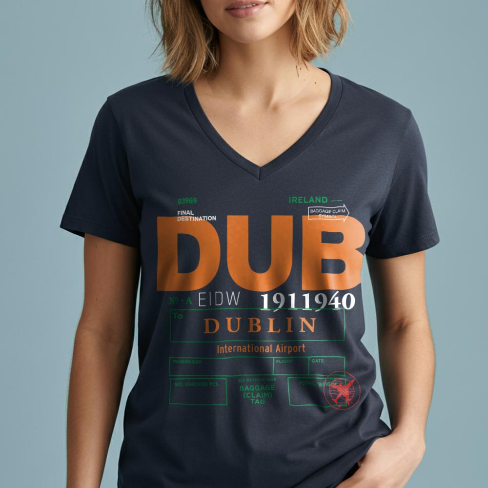 DUB - Women's V-Neck T-Shirt