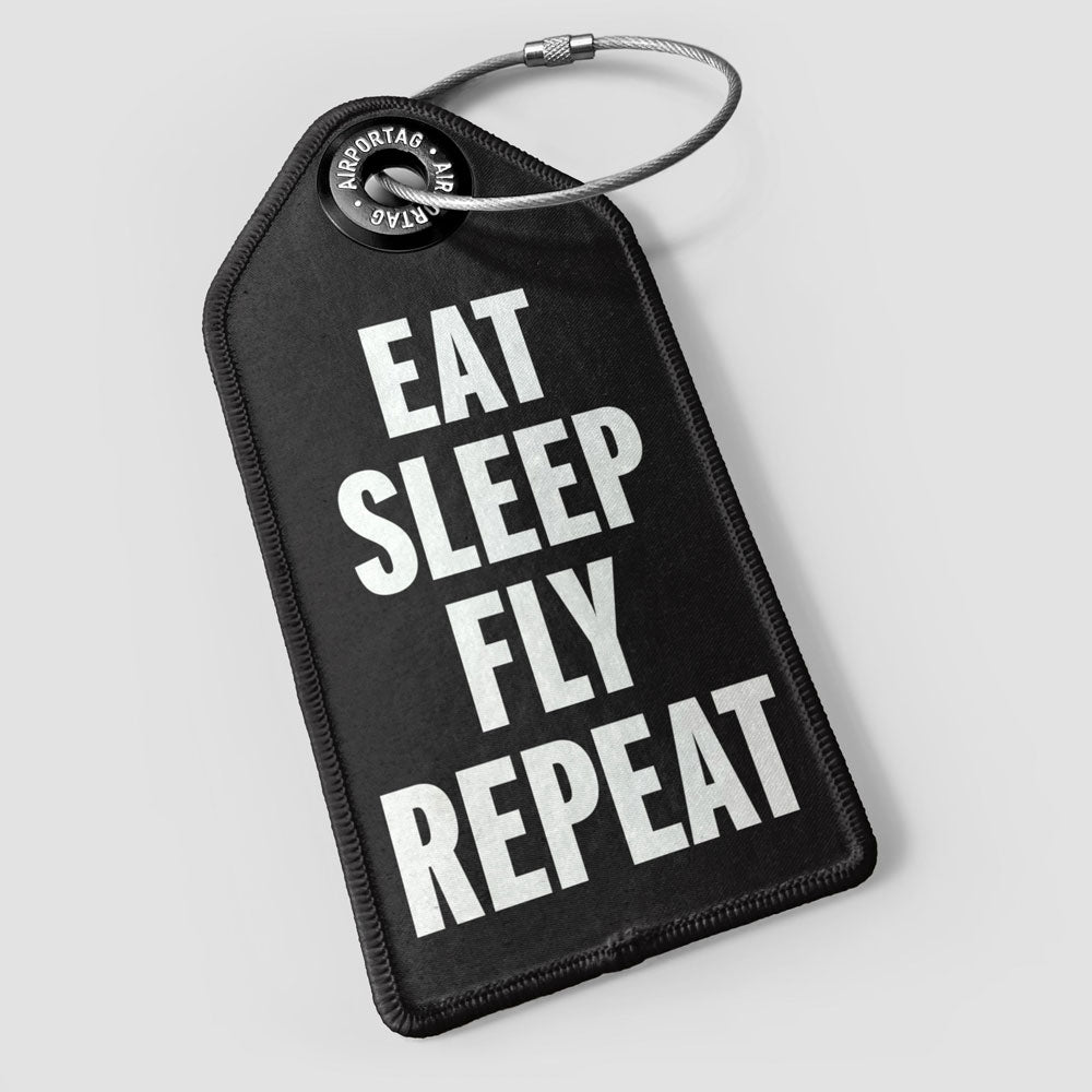 Eat Sleep Fly - ラゲッジタグ
