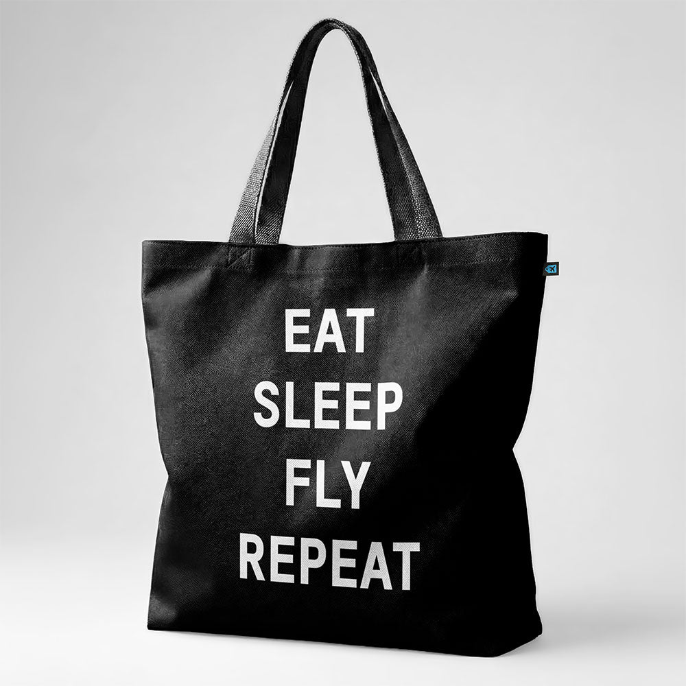 Eat Sleep Fly - Tote Bag