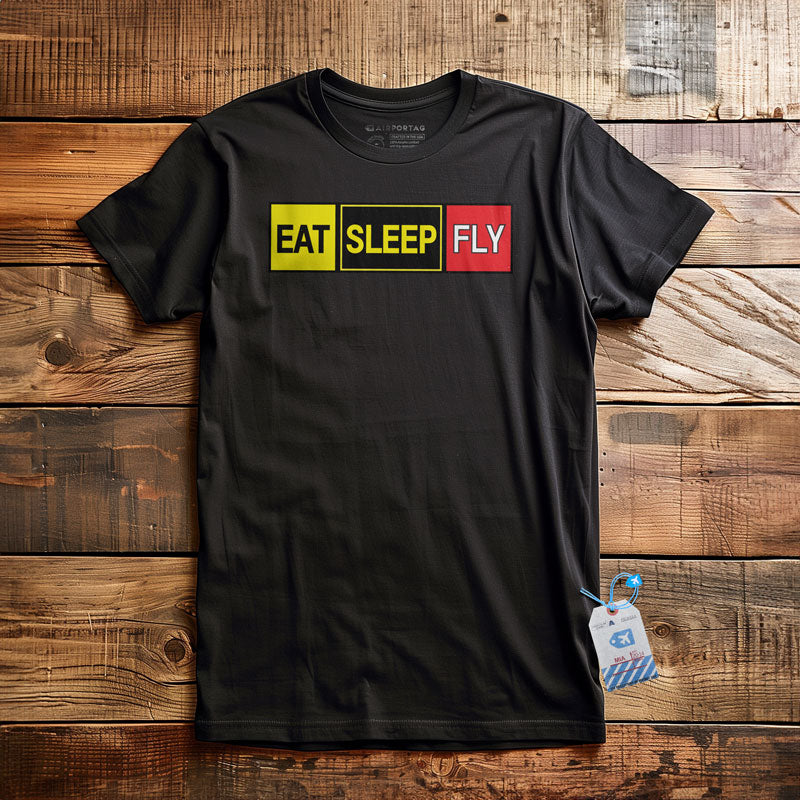 Eat Sleep Fly - T-Shirt