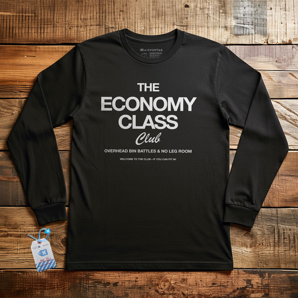 The Economy Class Club - Long Sleeve T-Shirt