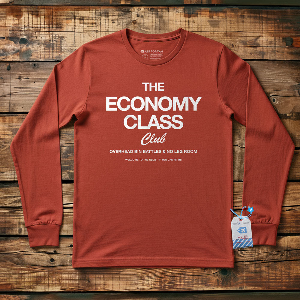 The Economy Class Club - Long Sleeve T-Shirt