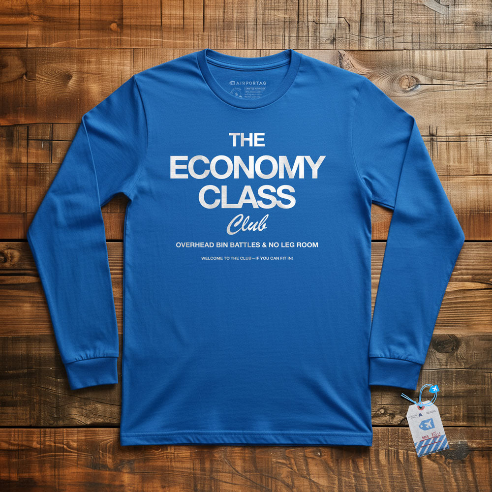 The Economy Class Club - Long Sleeve T-Shirt