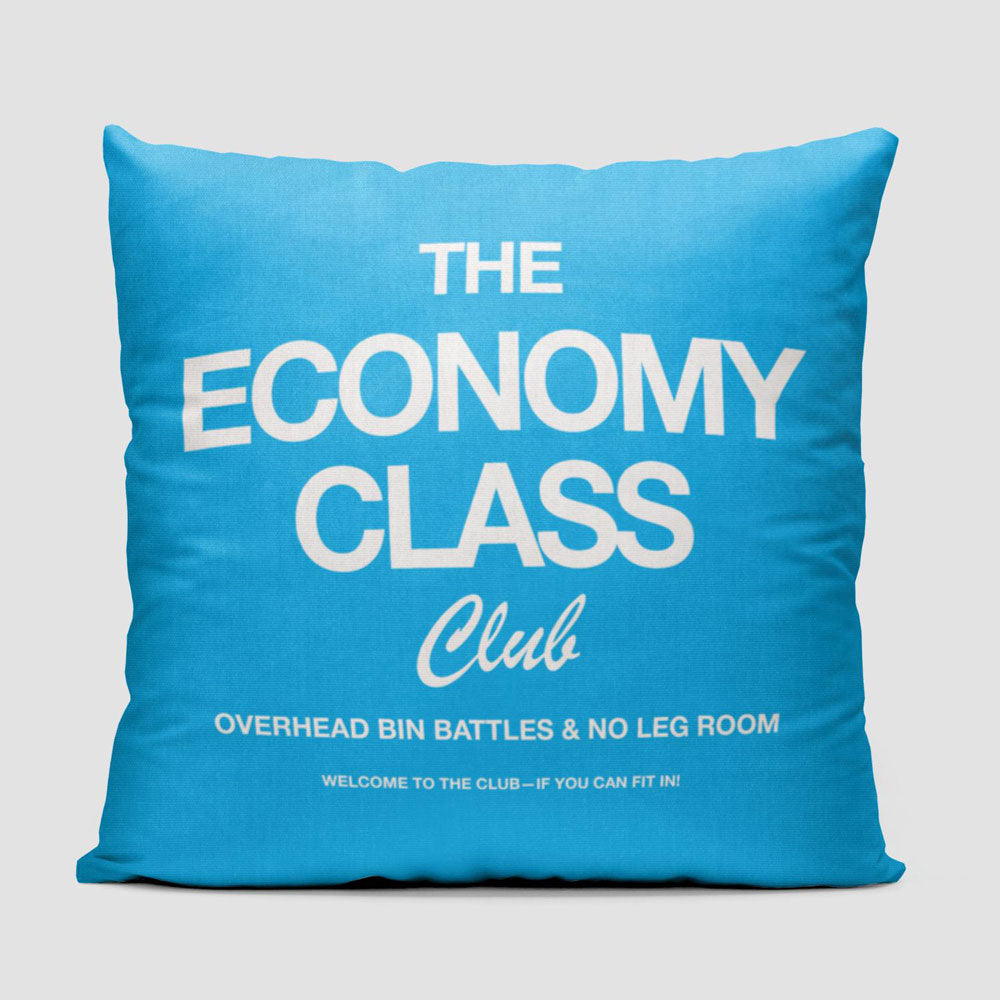 The Economy Class Club - Throw Pillow